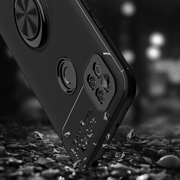 

TPU чехол Deen ColorRing под магнитный держатель (opp) для Xiaomi Redmi 9C Черный / Черный