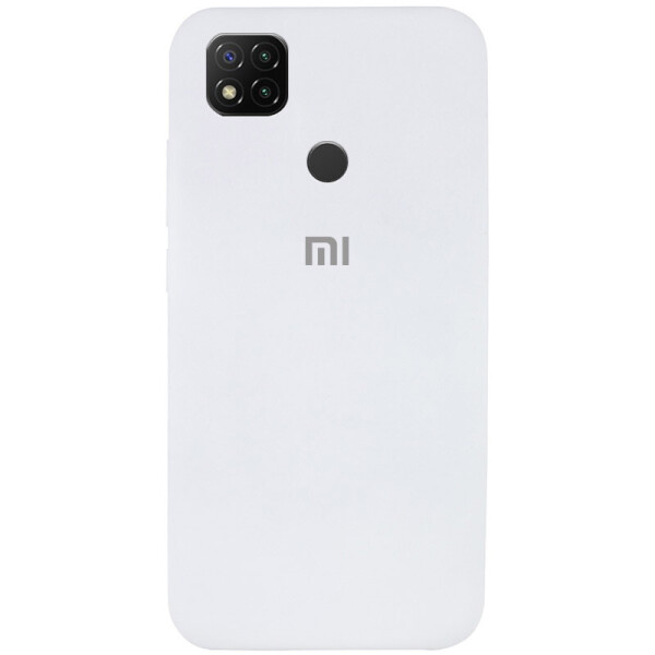 

Чехол Silicone Cover Full Protective (AA) для Xiaomi Redmi 9C Белый / White