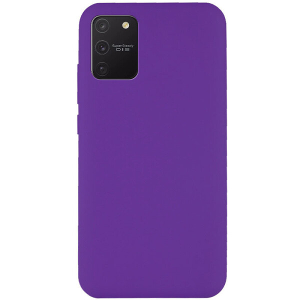 

Чехол Silicone Cover Full without Logo (A) для Samsung Galaxy S10 Lite Фиолетовый / Purple