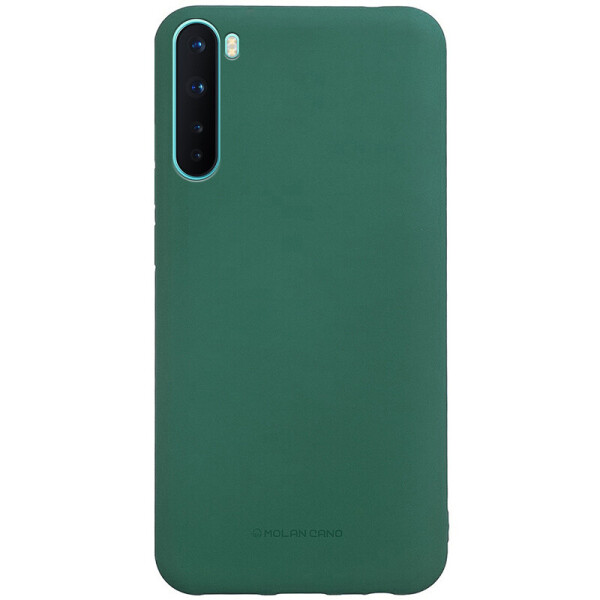 

TPU чехол Molan Cano Smooth для OnePlus Nord Зеленый