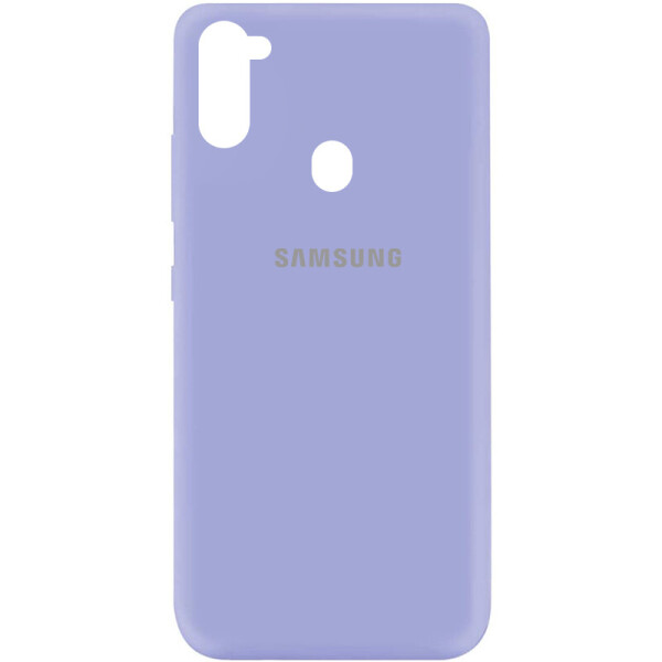 

Чехол Silicone Cover My Color Full Protective (A) для Samsung Galaxy A11 Сиреневый / Dasheen