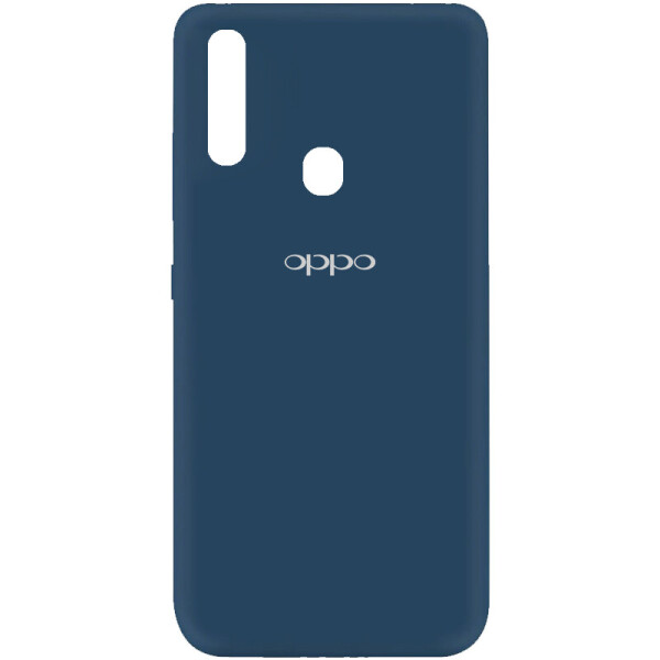 

Чехол Silicone Cover My Color Full Protective (A) для Oppo A31 Синий / Navy blue