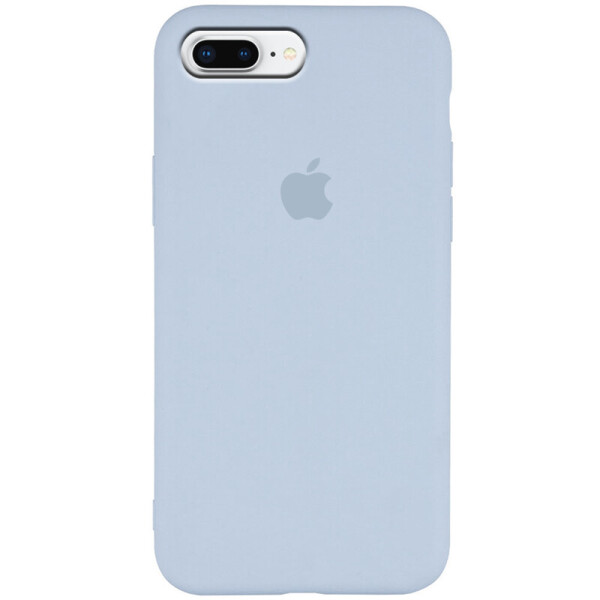 

Чехол Silicone Case Slim Full Protective для Apple iPhone 7 plus / 8 plus (5.5") Голубой / Ice blue