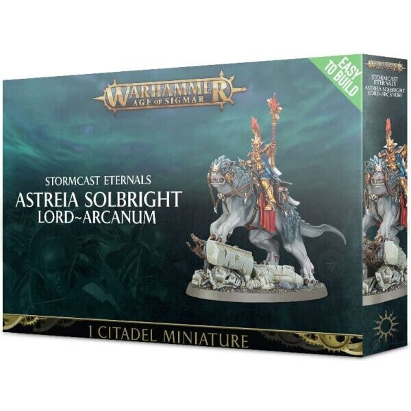 

Настольная игра Games Workshop Easy to Build: Astreia Solbright Lord-Arcanum Age of Sigmar (99120218035)