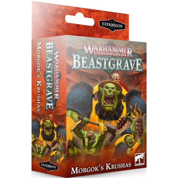 

Настольная игра Games Workshop Warhammer Underworlds Beastgrave: Morgok's Krushas (60120709004)