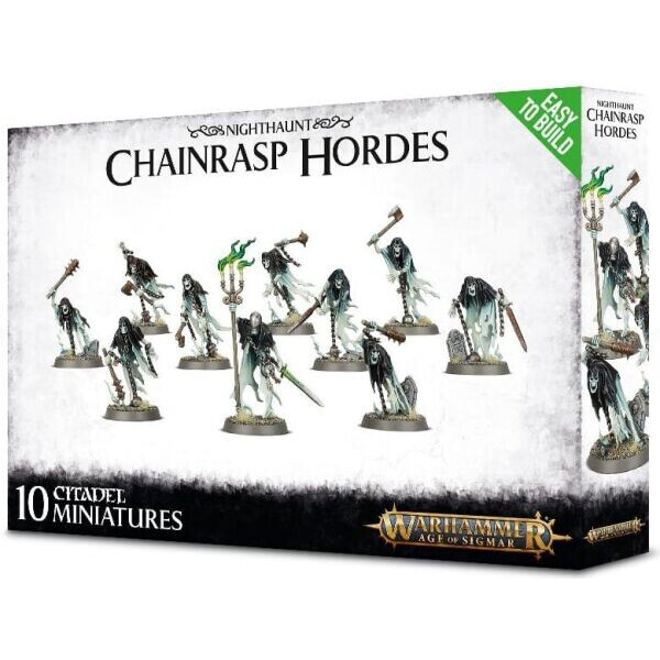 

Настольная игра Games Workshop Easy to Build: Nighthaunt Chainrasp Hordes Age of Sigmar (99120207059)