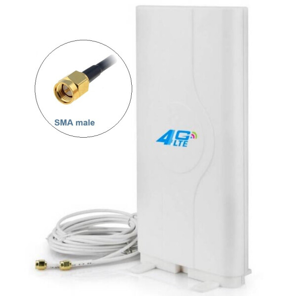 

4G LTE антенна MIMO SMA (Lifecell, Vodafone, Киевстар)