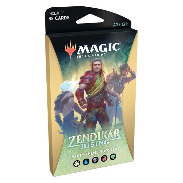 

Настольная игра Wizards of the Coast Тематический бустер Zendikar Rising Многоцветный АНГЛ Magic The Gathering
