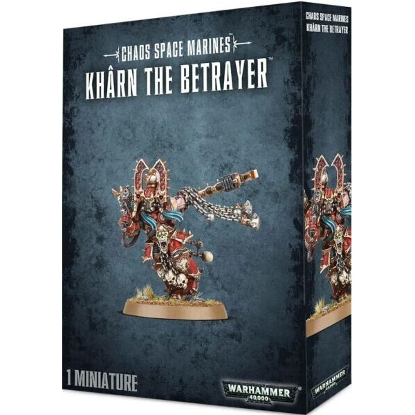

Настольная игра Games Workshop World Eaters Khârn the Betrayer Warhammer 40000 (99120102060)