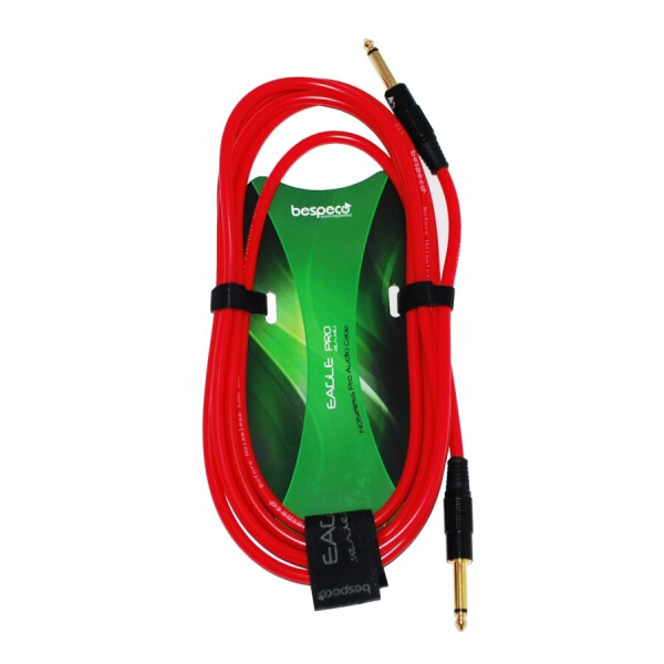 

Инструментальный кабель Bespeco Eagle Pro EAJJ300 Флуоресцентный Красный (23-2-4-82)