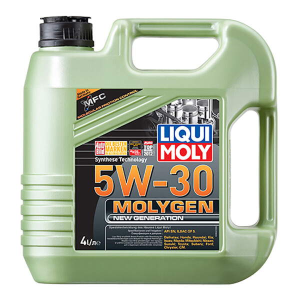 

Синтетическое моторное масло Liqui Moly Molygen New Generation 5W-30 — 4 л