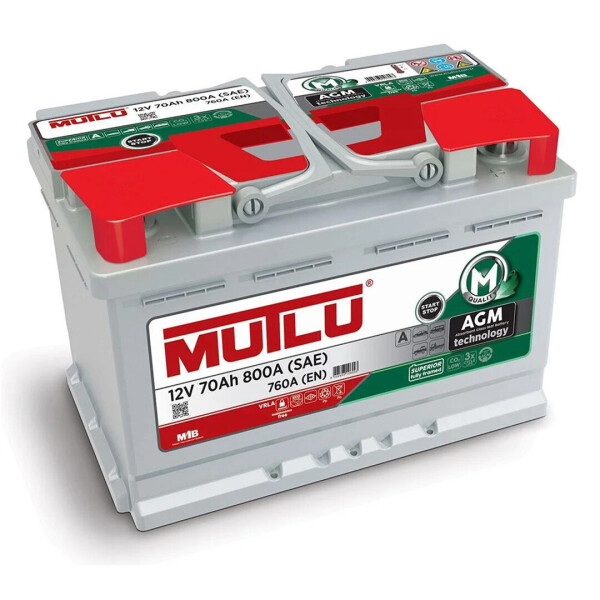 

Аккумулятор автомобильный MUTLU AGM.L3.70.076.A 70AH EU