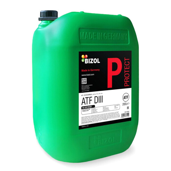 

Трансмиссионное масло Bizol Protect ATF DIII — 20 л