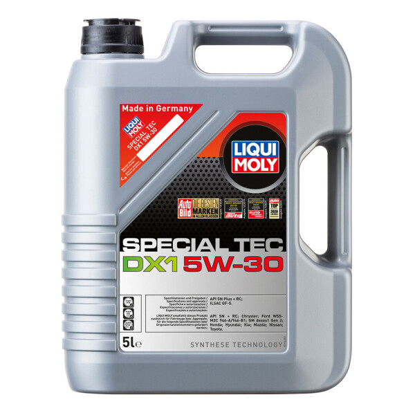 

Синтетическое моторное масло Liqui Moly Special TEC DX1 5W-30 — 4 л