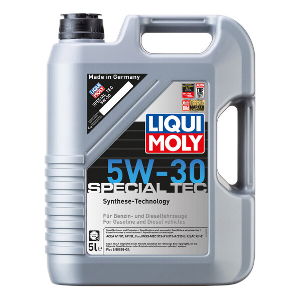 

Синтетическое моторное масло Liqui Moly Special TEC 5W-30 — 5 л