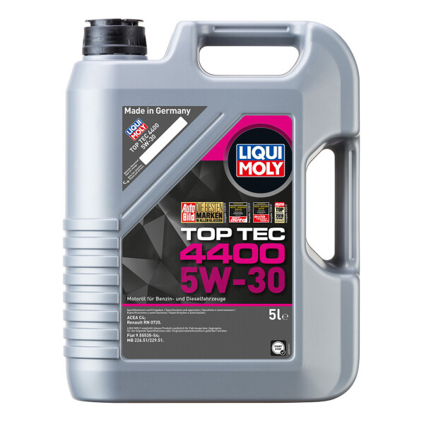 

Синтетическое моторное масло Liqui Moly TOP TEC 4400 5W-30 — 5 л