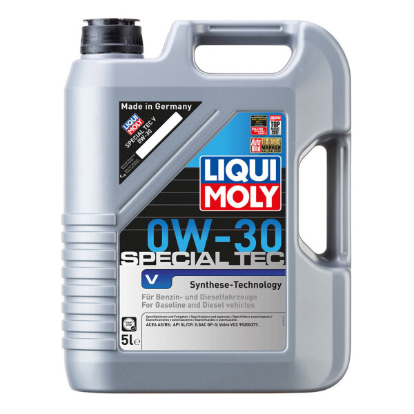 

Синтетическое моторное масло Liqui Moly Special TEC V 0W-30 — 5 л