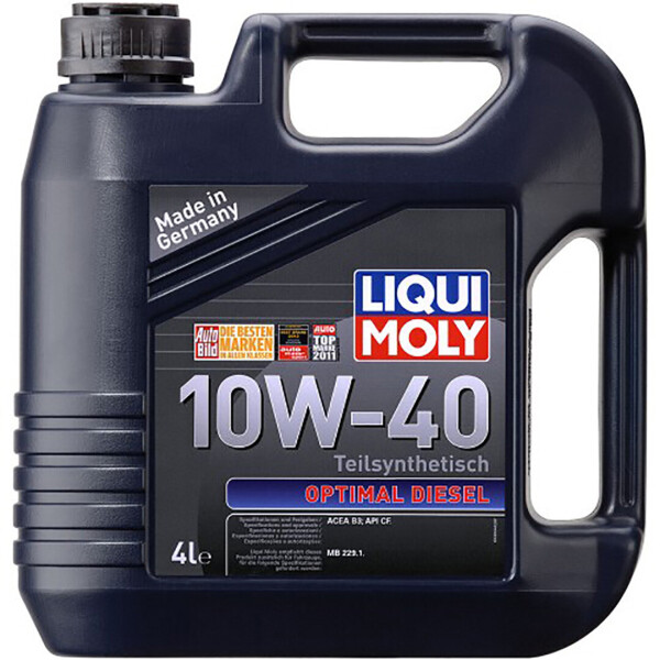 

Полусинтетическое моторное масло Liqui Moly Optimal Diesel 10W-40 — 4 л