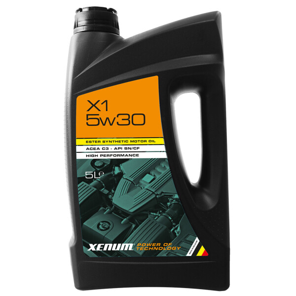 

Синтетическое моторное масло XENUM X1 5W30 Ester Hybrid — 5 л