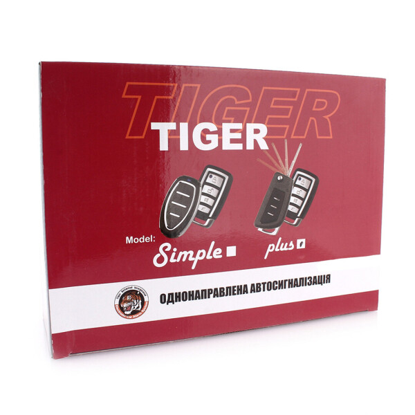 

Сигнализация на авто Tiger Simple PLUS