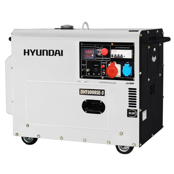 

Дизель генератор Hyundai DHY 8000SE-3