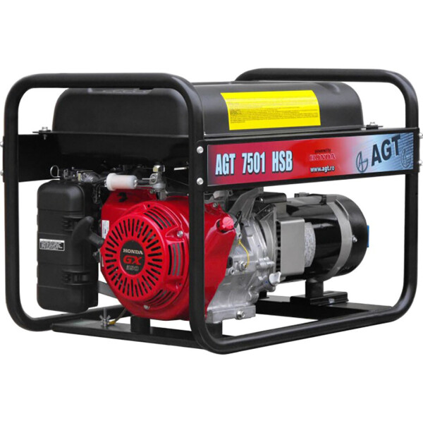 

Бензиновый генератор AGT 7501 HSB R26