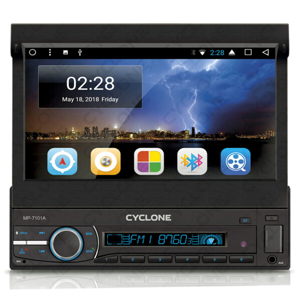 

2 din автомагнитола USB Cyclone MP-7101A