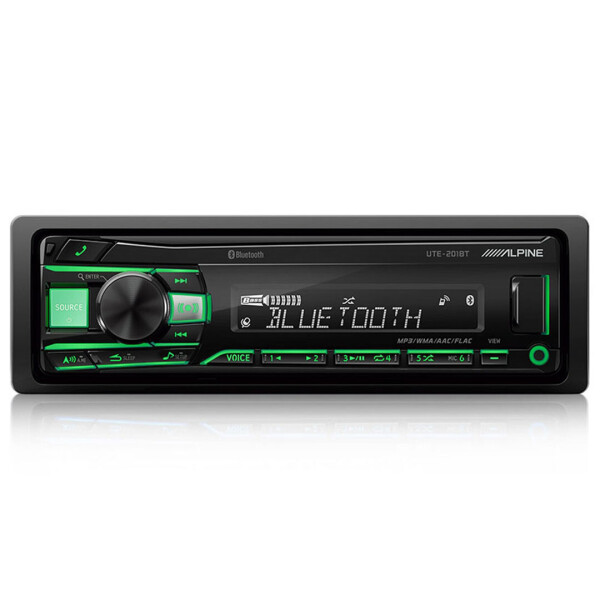 

Автомагнитола USB Alpine UTE-201BT