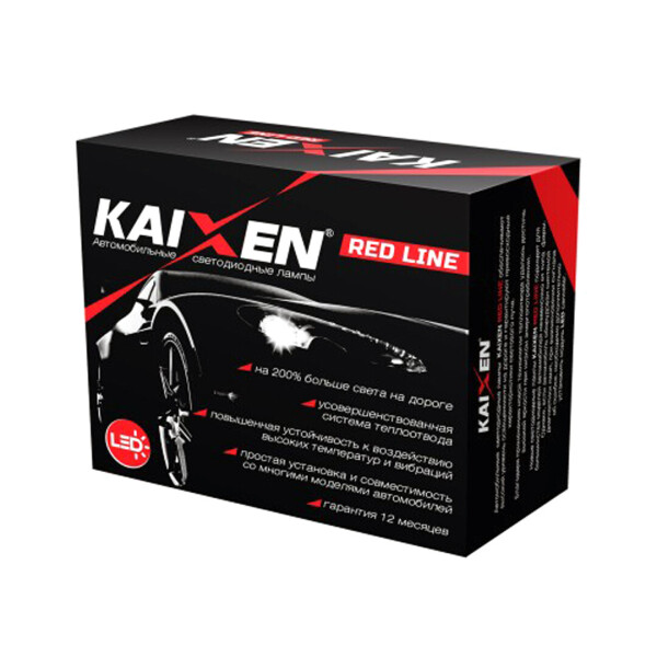 

Светодиодные лампы для автомобиля Kaixen Red Line D-series 35 W