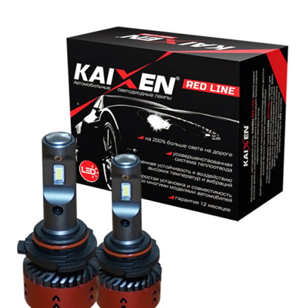 

Светодиодные лампы для автомобиля Kaixen Red Line H10 35 W
