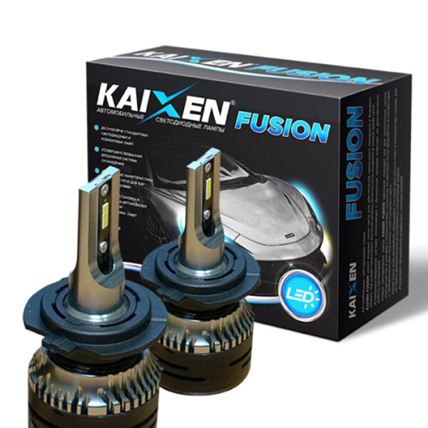 

Светодиодные лампы для автомобиля Kaixen Fusion H7 35 W