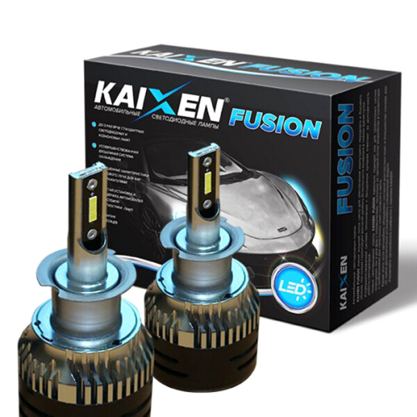 

Светодиодные лампы для автомобиля Kaixen Fusion H3 35 W