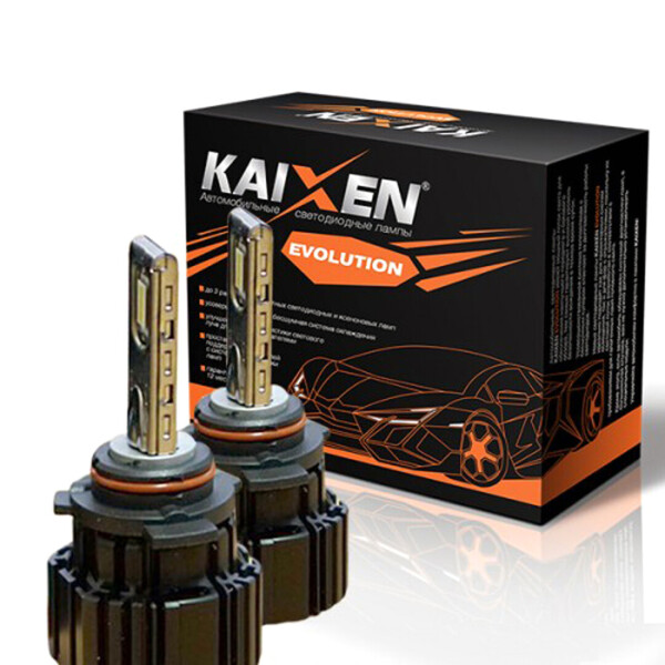 

Светодиодные лампы для автомобиля Kaixen Evolution HIR2(9012) 50 W