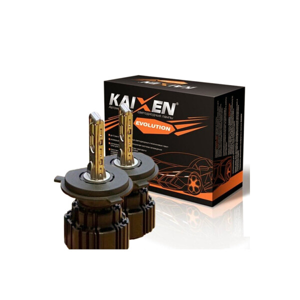 

Светодиодные лампы для автомобиля Kaixen Evolution H4 50 W