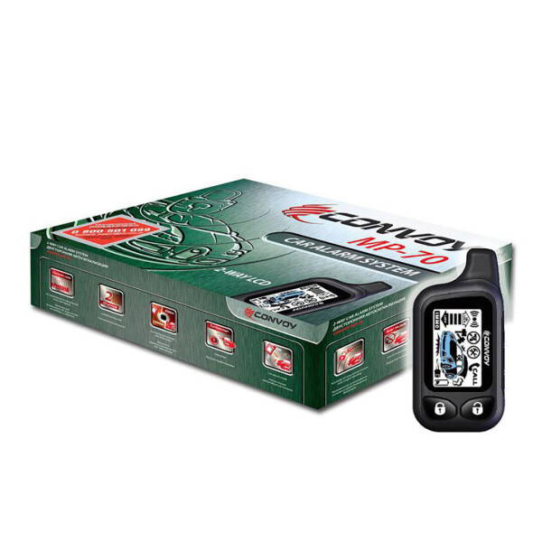 

Сигнализация на авто Convoy MP-70 LCD