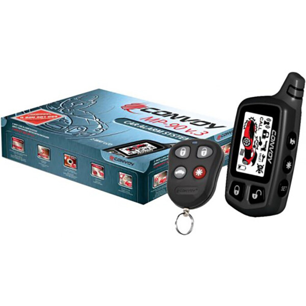 

Сигнализация на авто Convoy MP-90 v.3 LCD