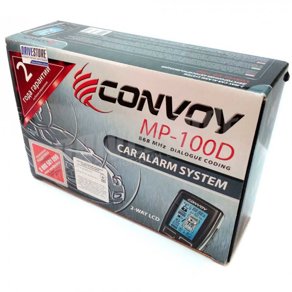 

Сигнализация на авто Convoy MP-100D LCD