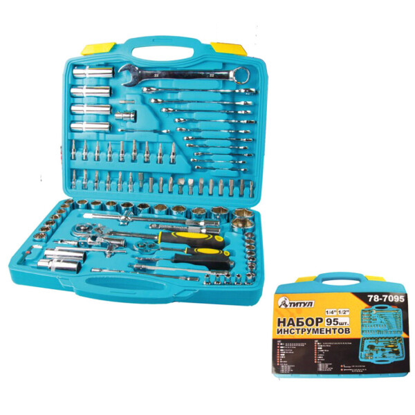 

Набор автомобильных инструментов MasterTool 78-7095