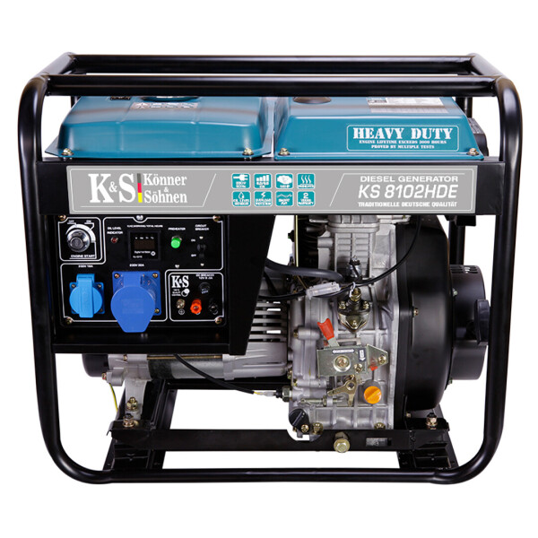 

Дизель генератор Konner&Sohnen KS 8102HDE