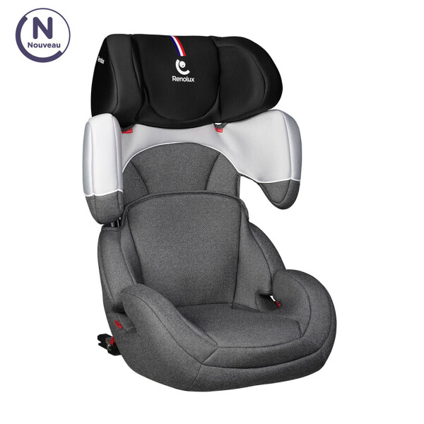 

Кресло isofix Renolux StepFix 2/3 Smart Black