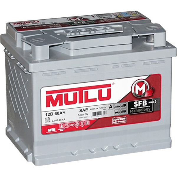 

Аккумулятор автомобильный MUTLU L2.60.054.A 12 V 60AH EU