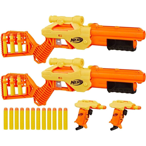 

Набор с 4 бластерами Nerf Alpha Strike (Lynx SD-1 и Stinger SD-1) (E7579)