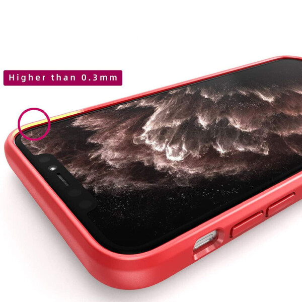 

TPU+PC чехол Deen CrystalRing for Magnet (opp) для Apple iPhone 12 Pro / 12 Max (6.1") Бесцветный / Красный