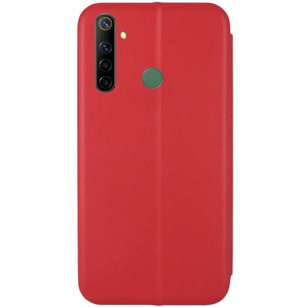

Кожаный чехол (книжка) Classy для Realme 5 / Realme 6i Красный