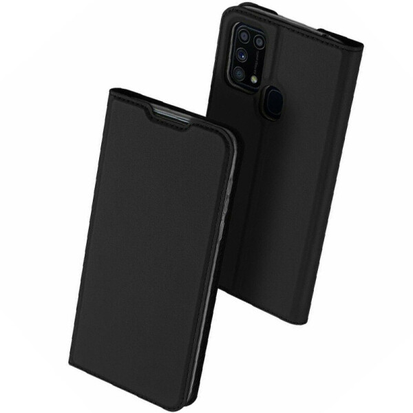 

Чехол-книжка Dux Ducis с карманом для визиток для Samsung Galaxy M31s Черный