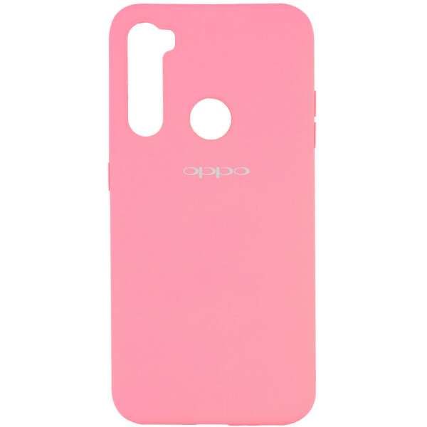 

Чехол Silicone Cover Full Protective (A) для OPPO Realme C3 Розовый / Pink