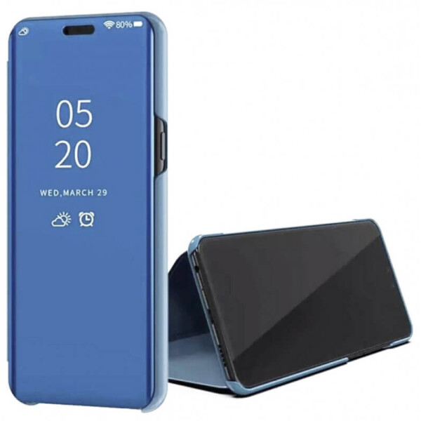 

Чехол-книжка Clear View Standing Cover для OnePlus Nord Синий
