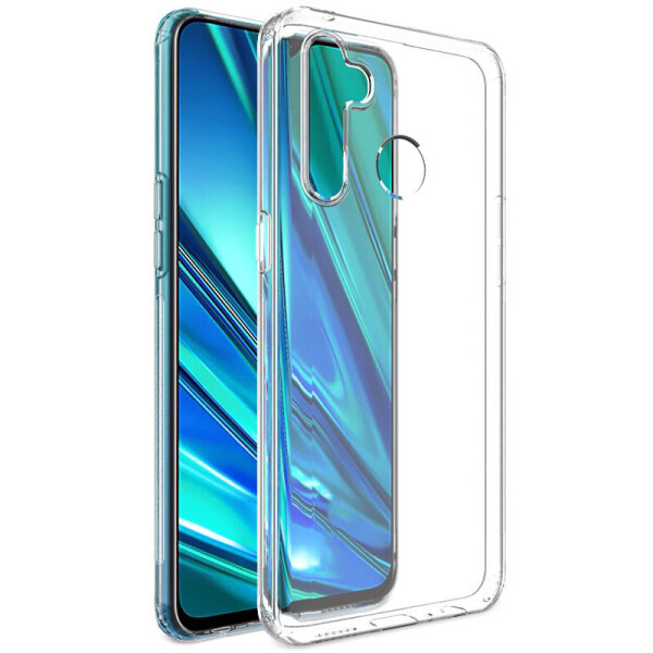 

TPU чехол GETMAN Transparent 1,0 mm для Realme 5 / Realme 6i Бесцветный (прозрачный)