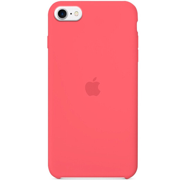 

Чехол Silicone Case Full Protective (AA) для Apple iPhone SE (2020) Арбузный / Watermelon red