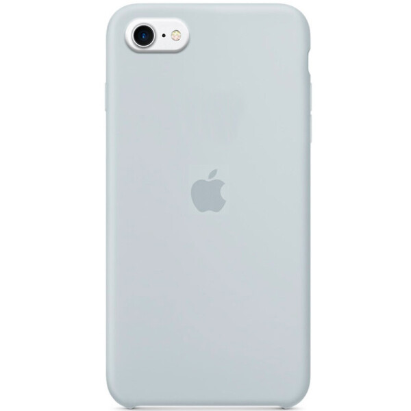 

Чехол Silicone Case Full Protective (AA) для Apple iPhone SE (2020) Голубой / Mist blue